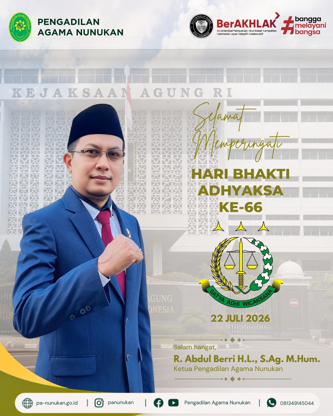 Hari Adhyaksa Kejaksaan 2026